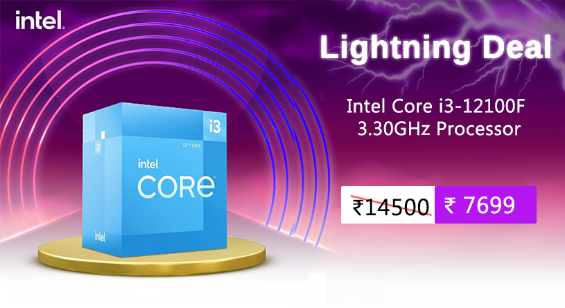 Intel Core i3-12100F 3.30GHz Processor