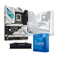 Intel Core i7-12700K+ASUS ROG STRIX Z690-A GAMING WIFI DDR4+G.skill Ripjaws V 16GB