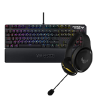 Asus TUF Gaming H5 Lite  + Asus TUF GAMING K3 RGB Mechanical Keyboard 