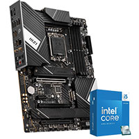 Intel Core i5 14600K 3.5 GHz Processor + MSI PRO Z790-A WIFI DDR5