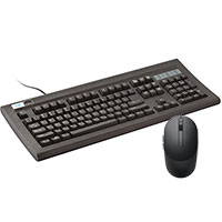 TVS Electronics Gold Pro Mechanical Keyboard + Dell Laser Wired Mouse MS3220