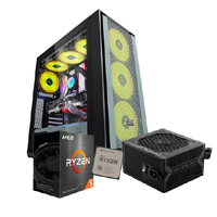 AMD Ryzen 5 5600X + MSI MAG A650BN + Ant Esports 690 Air 