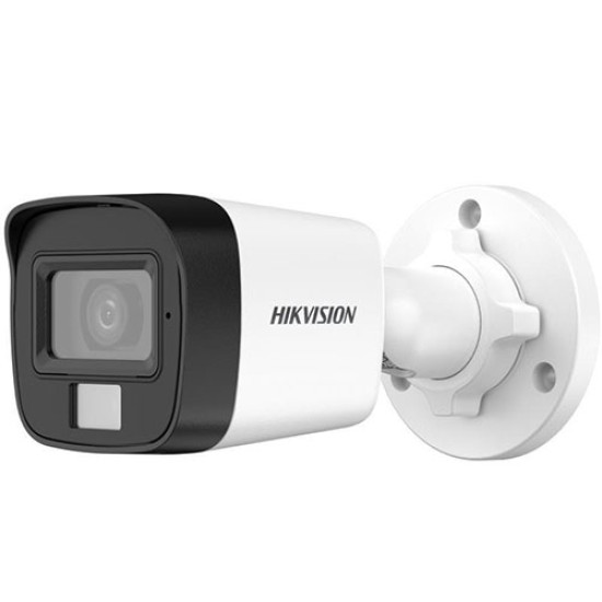 Hikvision 2MP Smart Hybrid Light Audio Fixed Mini Bullet Camera (DS-2CE16D0T-LPFS)