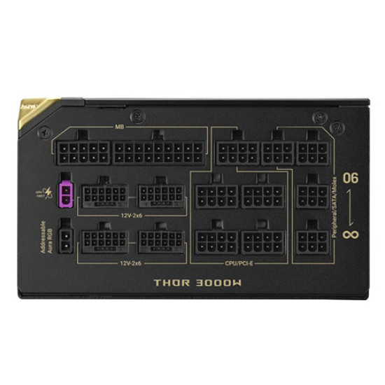 Asus ROG Thor 3000W Titanium III Edition 20 PSU (ROG-THOR-3000T3-GAMING-20TH)