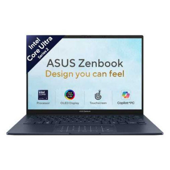 Asus Zenbook 14 inch OLED AI Laptop UX3405CA-QL1691WS (CORE ULTRA 9 285H 16GB DDR5, 512GB SSD, PONDER BLUE, Win 11 Home, MS Office 2024 + MSO 365)