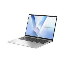 ASUS Vivobook 16 16 inch Laptop X1607CA-MB350WS (ULTRA 5 225H, DDR5 16GB, 512GB SSD, COOL SILVER, Win 11 Home, OFFICE HOME 2024 (IN)+M365 BASIC) 