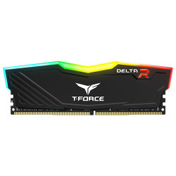 TeamGroup T-Force Delta RGB 8GB DDR4 3200MHz Desktop RAM (TF3D48G3200HC16FBK)