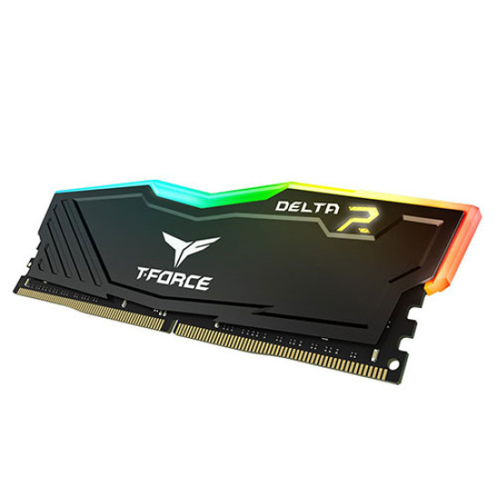 TeamGroup T-Force Delta RGB 8GB DDR4 3200MHz Desktop RAM (TF3D48G3200HC16FBK)