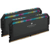 Corsair DOMINATOR PLATINUM RGB 32GB (2x16GB) DDR5 DRAM 6000MHz CL36 Intel XMP Memory Kit Black (CMT32GX5M2E6000C36)