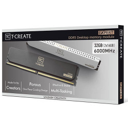Teamgroup T-Create Expert DDR5 32GB Kit (2 x 16GB) 6000MHz CL30 (CTCED532G6000HC30DC01) Teamgroup T-Create Expert DDR5 32GB Kit (2 x 16GB) 6000MHz CL30 (CTCED532G6000HC30DC01)
