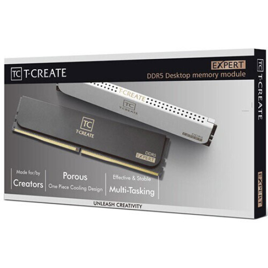 Teamgroup T-CREATE EXPERT 32GB (2 x 16GB) DDR5 6000 CL30 White (CTCWD532G6000HC30DC01)