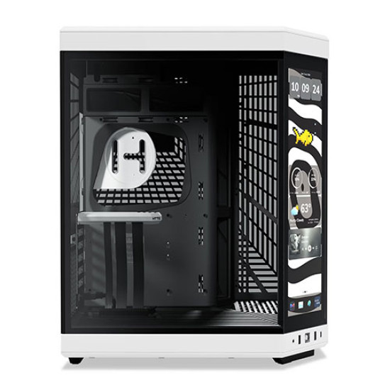 Hyte Y70 Touch Infinite Mid Tower Cabinet PANDA (CS-HYTE-Y70TI-WB) Hyte Y70 Touch Infinite Mid Tower Cabinet PANDA (CS-HYTE-Y70TI-WB)