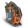 Ant Esports Cypher G3 Mid-Tower ATX Computer Case Black-Orange