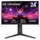 LG 24 Inch UltraGear Gaming Monitor (24GS65F-B)