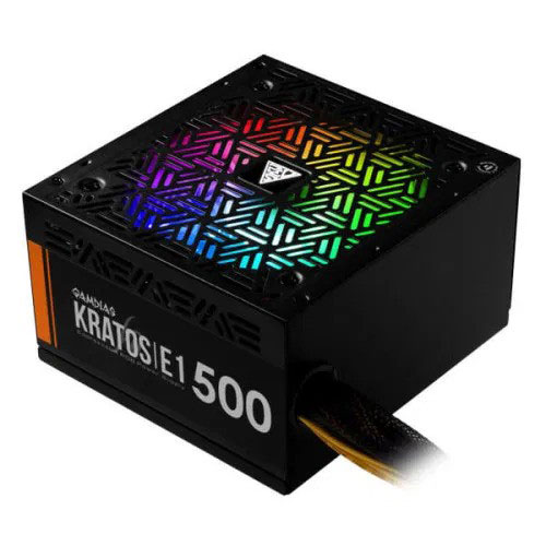 Gamdias KRATOS E1-500 500W RGB Power Supply