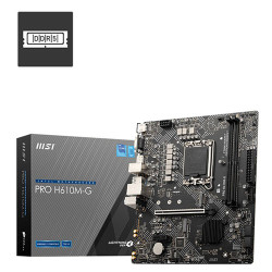 MSI PRO H610M-G WIFI DDR5 Intel Motherboard MSI PRO H610M-G WIFI DDR5 Intel Motherboard