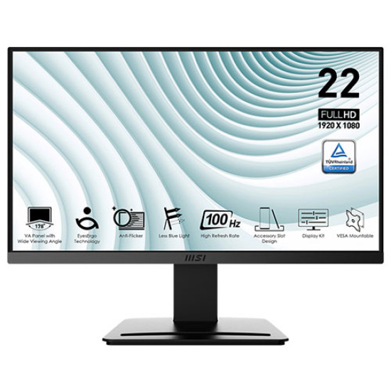 MSI PRO MP223 E2 21.5 inch FHD Monitor MSI PRO MP223 E2 21.5 inch FHD Monitor