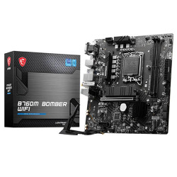 MSI B760M BOMBER WIFI DDR4 Intel Motherboard MSI B760M BOMBER WIFI DDR4 Intel Motherboard