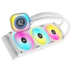 Corsair iCUE LINK H150i LCD Liquid CPU Cooler White (CW-9061010-WW) Corsair iCUE LINK H150i LCD Liquid CPU Cooler White (CW-9061010-WW)