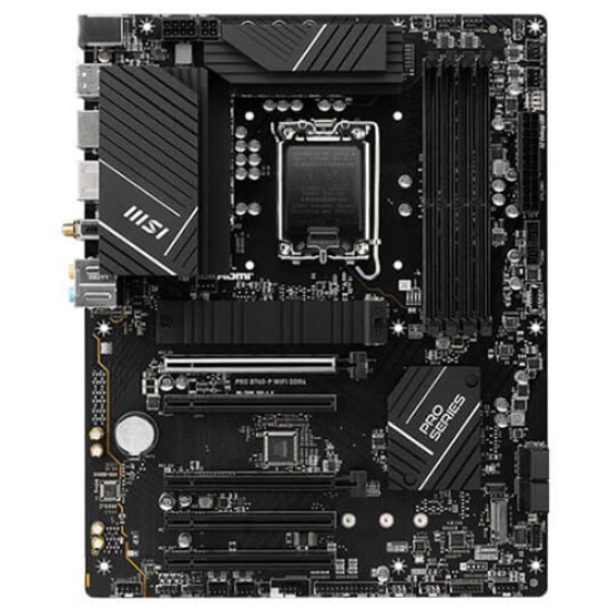 MSI PRO B760-P WIFI DDR4 Intel Motherboard MSI PRO B760-P WIFI DDR4 Intel Motherboard