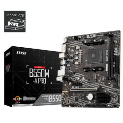 MSI B550M-A PRO DDR4 AMD Motherboard MSI B550M-A PRO DDR4 AMD Motherboard