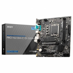 MSI PRO H610M-C EX DDR4 Intel Motherboard MSI PRO H610M-C EX DDR4 Intel Motherboard
