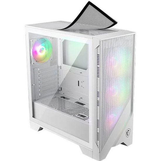 MSI MAG FORGE 320R AIRFLOW Mid-Tower Case White MSI MAG FORGE 320R AIRFLOW Mid-Tower Case White