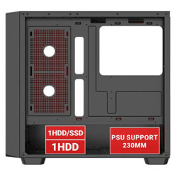 Ant Esports ICE Digital C3 ATX Computer Case Black Ant Esports ICE Digital C3 ATX Computer Case Black