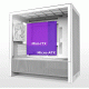 NZXT H3 Flow Micro-ATX Mid-Tower Computer Case White (CC-H31FW-01)