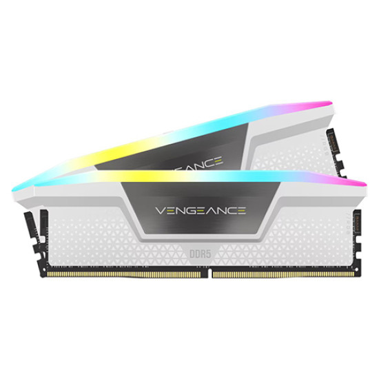 Corsair Vengeance RGB 64GB (2x32GB) DDR5 6000MHz White (CMH64GX5M2B6000Z30W) Corsair Vengeance RGB 64GB (2x32GB) DDR5 6000MHz White (CMH64GX5M2B6000Z30W)