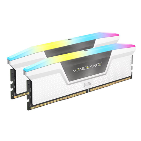 Corsair Vengeance RGB 64GB (2x32GB) DDR5 6000MHz White (CMH64GX5M2B6000Z30W) Corsair Vengeance RGB 64GB (2x32GB) DDR5 6000MHz White (CMH64GX5M2B6000Z30W)