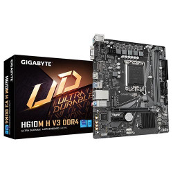 Gigabyte H610M H V3 DDR4 Intel Motherboard Gigabyte H610M H V3 DDR4 Intel Motherboard