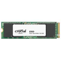Crucial E100 480GB PCIe Gen4 NVMe M.2 SSD (CT480E100SSD8) Crucial E100 480GB PCIe Gen4 NVMe M.2 SSD (CT480E100SSD8)