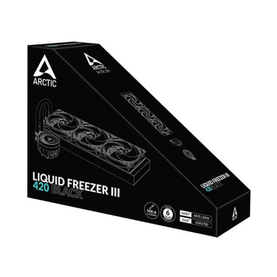 Arctic Liquid Freezer III 420 AIO CPU Water Cooler Black (ACFRE00137A) Arctic Liquid Freezer III 420 AIO CPU Water Cooler Black (ACFRE00137A)
