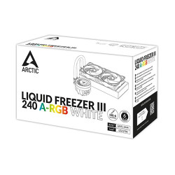 Arctic Liquid Freezer III 240 A-RGB Liquid CPU Cooler White (ACFRE00150A) Arctic Liquid Freezer III 240 A-RGB Liquid CPU Cooler White (ACFRE00150A)