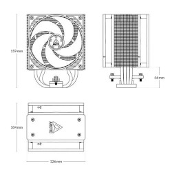 Arctic Freezer 36 A-RGB CPU Air Cooler White (ACFRE00125A) Arctic Freezer 36 A-RGB CPU Air Cooler White (ACFRE00125A)