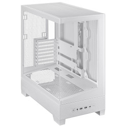 Asus A31 White ATX Mid-Tower Gaming Case (A31-TG-WHITE)
