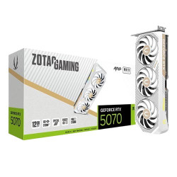 Zotac Gaming GeForce RTX 5070 AMP White Edition (ZT-B50700FQ-10P) Zotac Gaming GeForce RTX 5070 AMP White Edition (ZT-B50700FQ-10P)