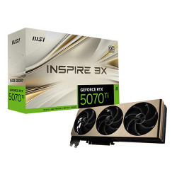 MSI GeForce RTX 5070 Ti 16G INSPIRE 3X OC PLUS 16GB GDDR7