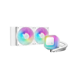 Deepcool LE240 WH V2 240mm CPU Liquid Cooler White (R-LE240-WHAMMN-G-2) Deepcool LE240 WH V2 240mm CPU Liquid Cooler White (R-LE240-WHAMMN-G-2)