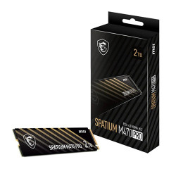 MSI Spatium M470 PRO 2TB PCIe 4.0 NVMe M.2 SSD (S78-440Q990-P83) MSI Spatium M470 PRO 2TB PCIe 4.0 NVMe M.2 SSD (S78-440Q990-P83)