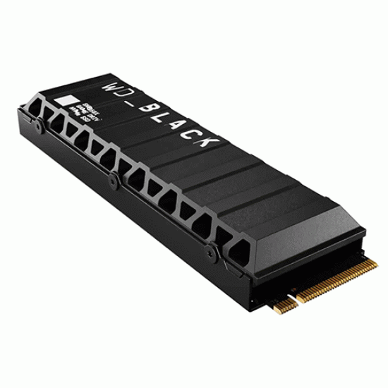 Western Digital Black SN850X PCIe Gen4 4TB NVMe SSD with Heatsink (WDS400T2XHE)