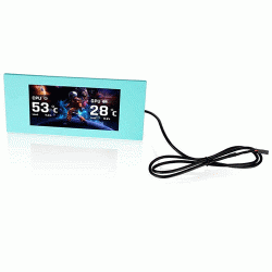 Thermaltake 6.0 inch LCD Panel Kit for View 600 TG Mint Strawberry (AC-080-OOPNAN-A1)