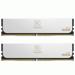 Team Group T-Create Expert 32GB (2x16GB) 6400 MHz DDR5 CL32 White (CTCWD532G6400HC32ADC01)