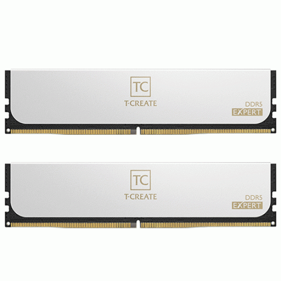 Team Group T-Create Expert 32GB (2x16GB) 6400 MHz DDR5 CL32 White (CTCWD532G6400HC32ADC01)