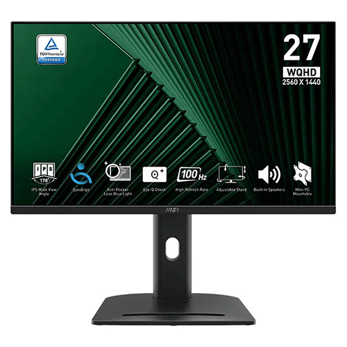 MSI PRO 27 inch Business Productivity Monitors (MP275QPG)
