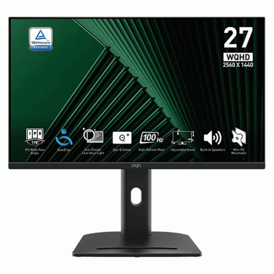 MSI PRO 27 inch Business Productivity Monitors (MP275QPG)