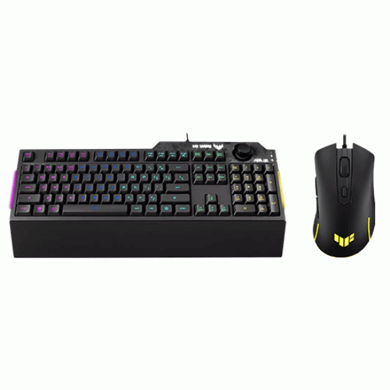 Asus TUF GAMING K1 RGB Keyboard + ASUS TUF Gaming M3 Gen II Wired Gaming Mouse