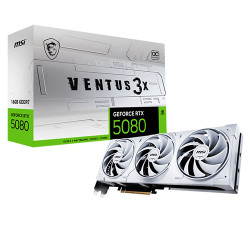 MSI GeForce RTX 5080 16G VENTUS 3X OC WHITE 16GB GDDR7