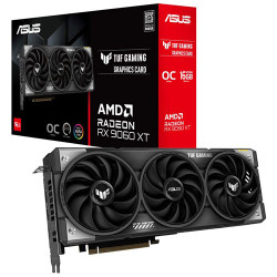 ASUS TUF Gaming Radeon RX 9060 XT 16GB GDDR6 OC Edition (TUF-RX9060XT-O16G) ASUS TUF Gaming Radeon RX 9060 XT 16GB GDDR6 OC Edition (TUF-RX9060XT-O16G)